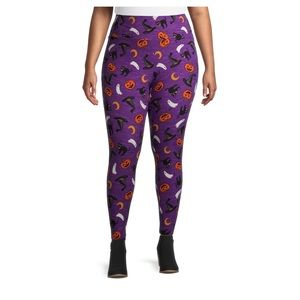 NWT Terra & Sky Halloween Printed Legging Plus